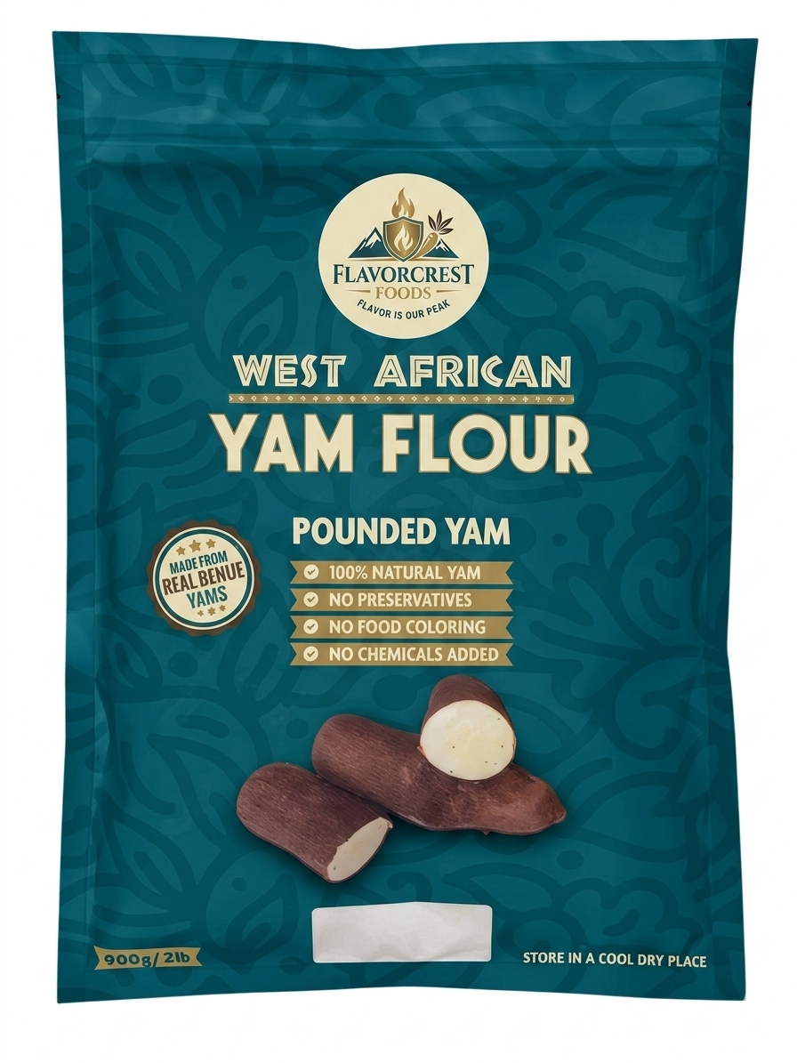 2Lb Bag Pure Yam Flour