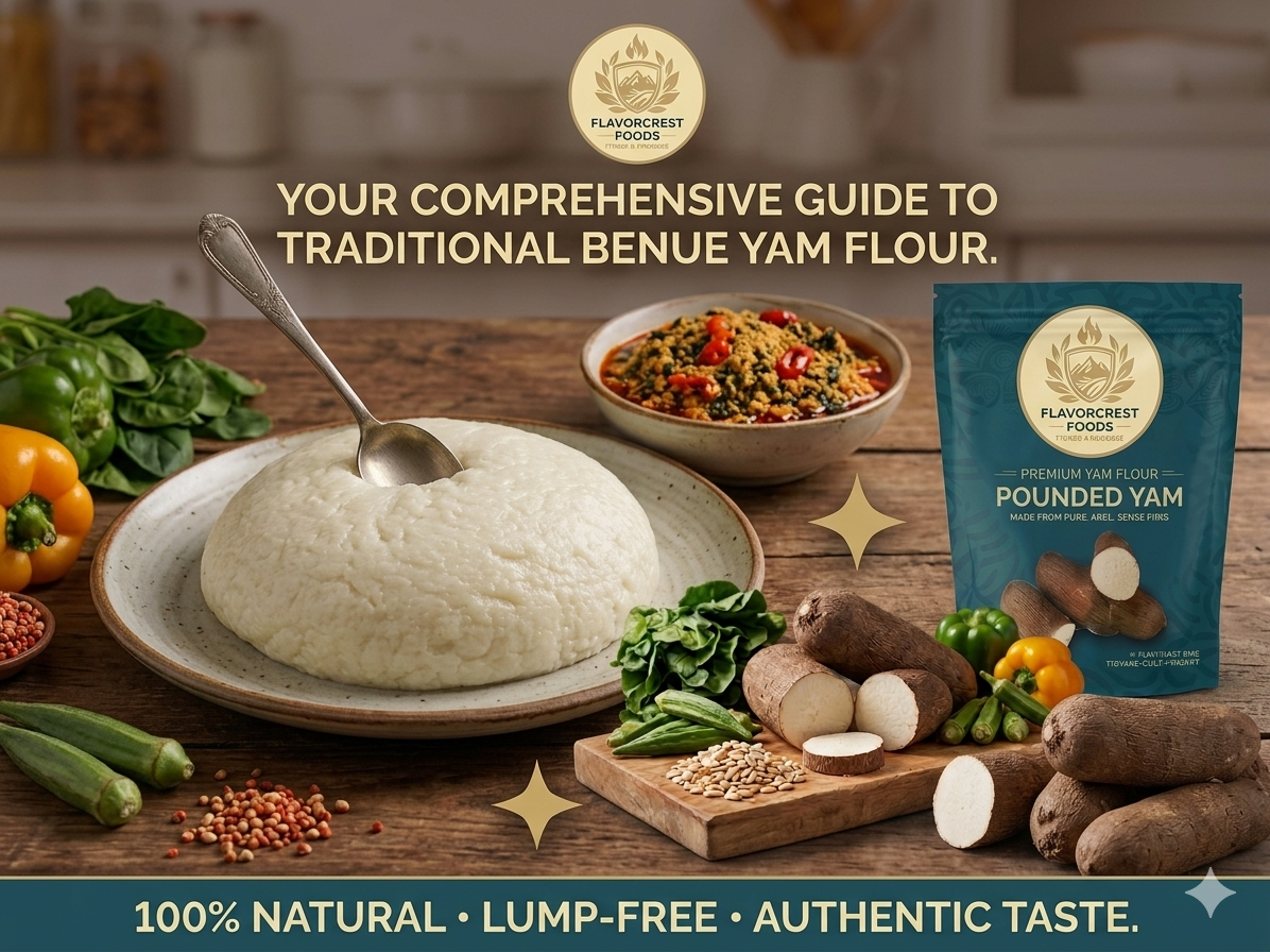 FlavorCrest Premium Yam Flour Presentation