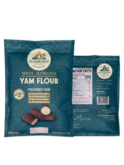 West African Yam Flour Pack